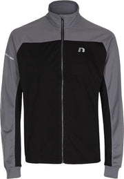 NEWLINE-Sportjas performance-MAN-Base Warm Up Zip Jersey-Black-Maat-2XL