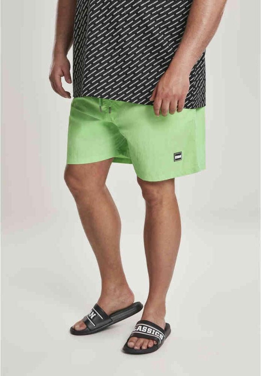 Urban Classics Zwemshorts -2XL- Block Groen