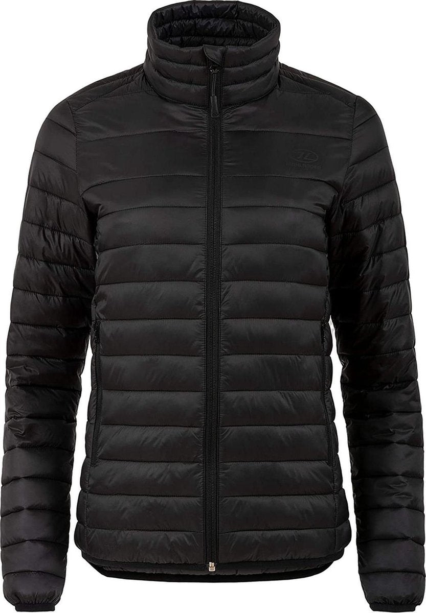 Highlander Outdoorjas Fara Dames Nylon Zwart Maat S