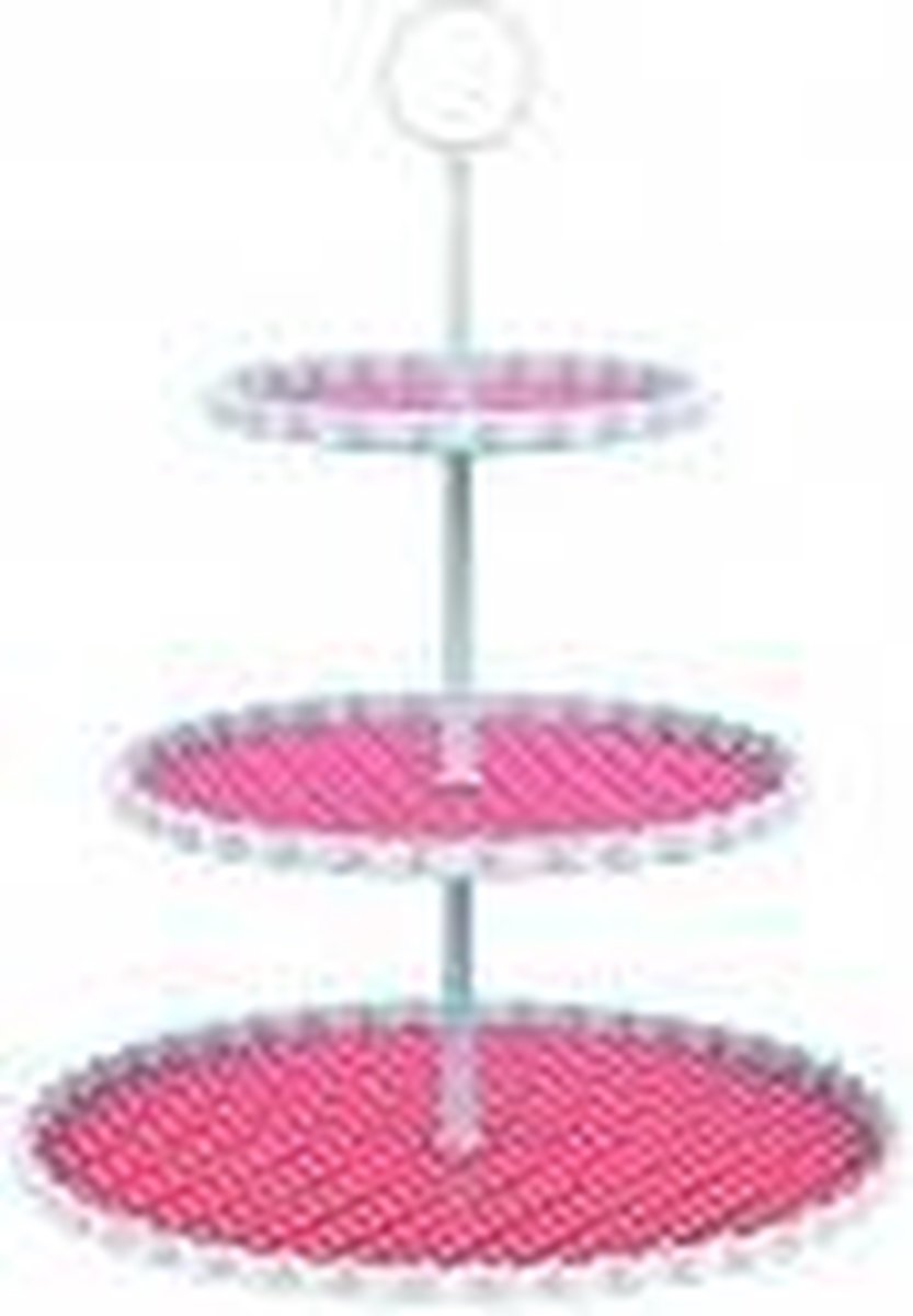 Zak!Designs Etagere Dotty - 3-laags - Ø 15