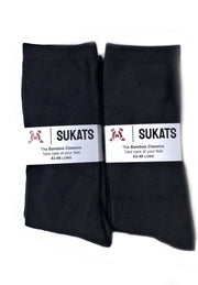 Sukats - Bamboe Sokken - Crew Sokken - Meerdere Maten - 4 Paar - Unisex - Maat 43-46 - Dames en Heren