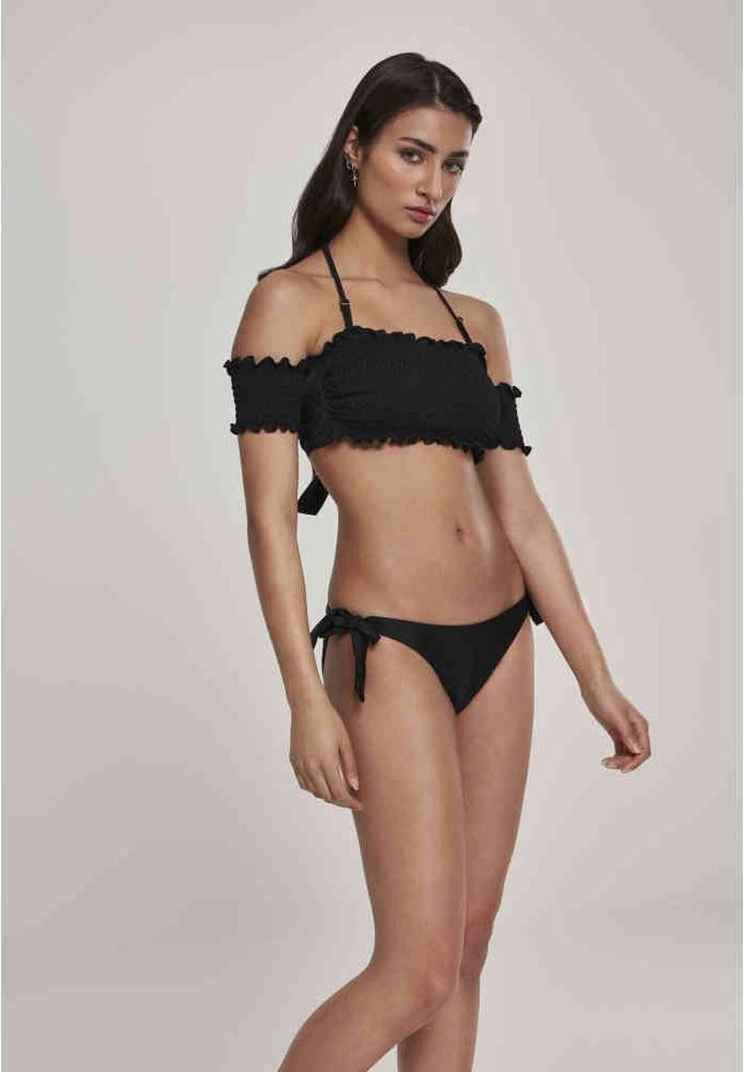 Urban Classics Bikini set -M- Smoked Zwart