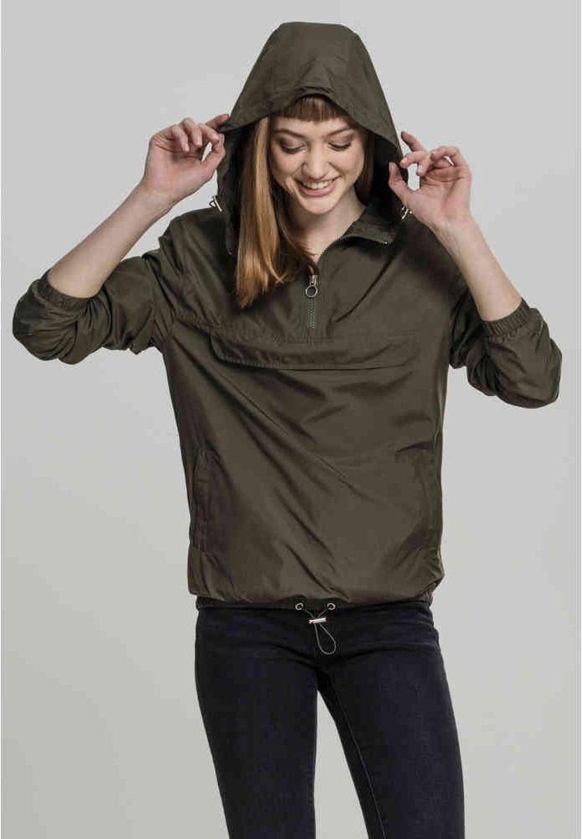 Urban Classics Pullover Jas -3XL- Basic Groen