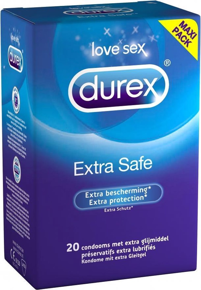 Durex Condoms Extra Safe - 20st