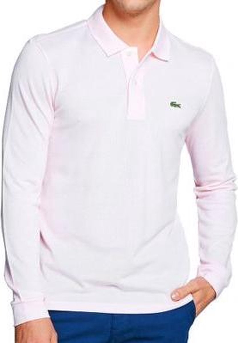 Lacoste - Long Sleeve Pique Polo - Heren - maat 6