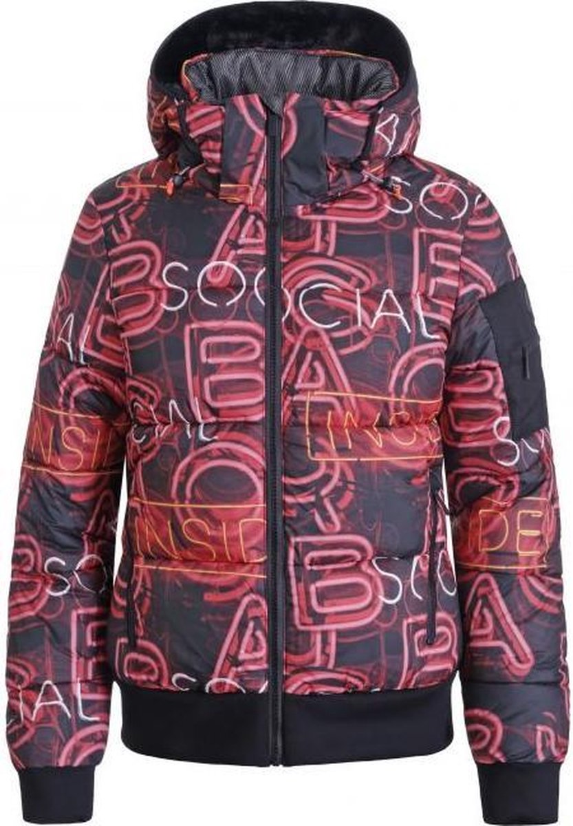 Ice Peak Egypt dames ski jas rood