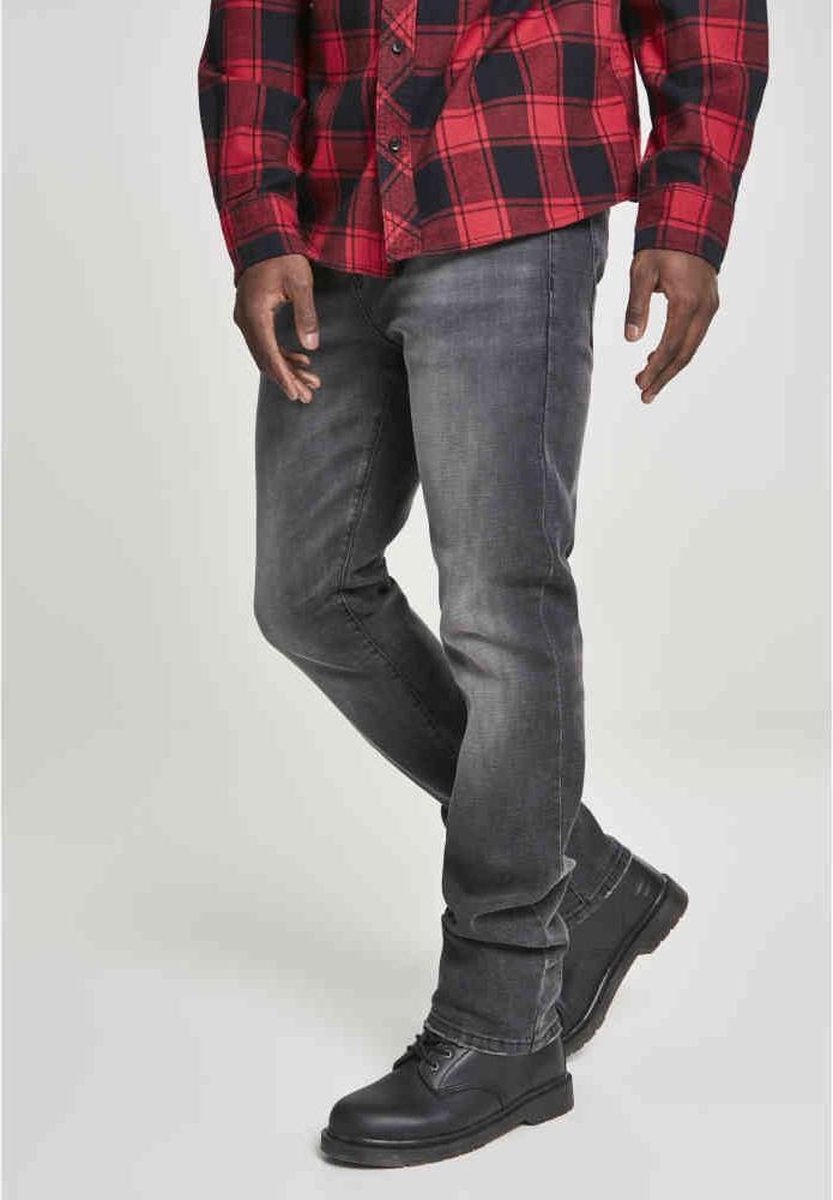 Urban Classics Broek rechte pijpen -34/34 inch- Rover Denim Zwart