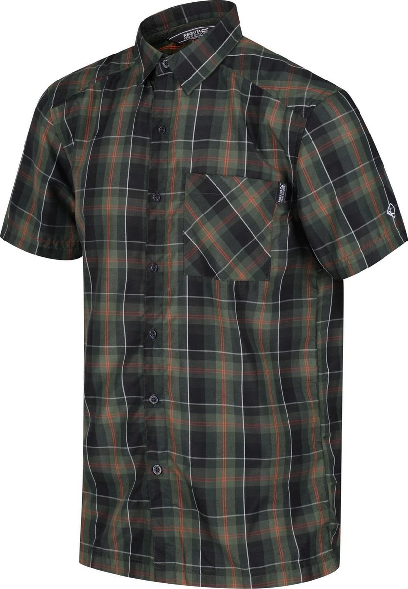Regatta Outdoorblouse Kalambo V Heren Polyester Groen Maat 3xl