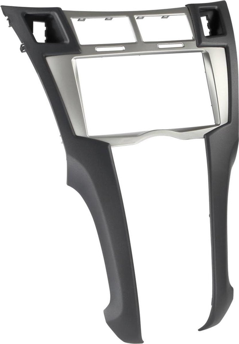2-DIN Paneel Toyota Yaris 2006-2011 - Kleur: Zilver