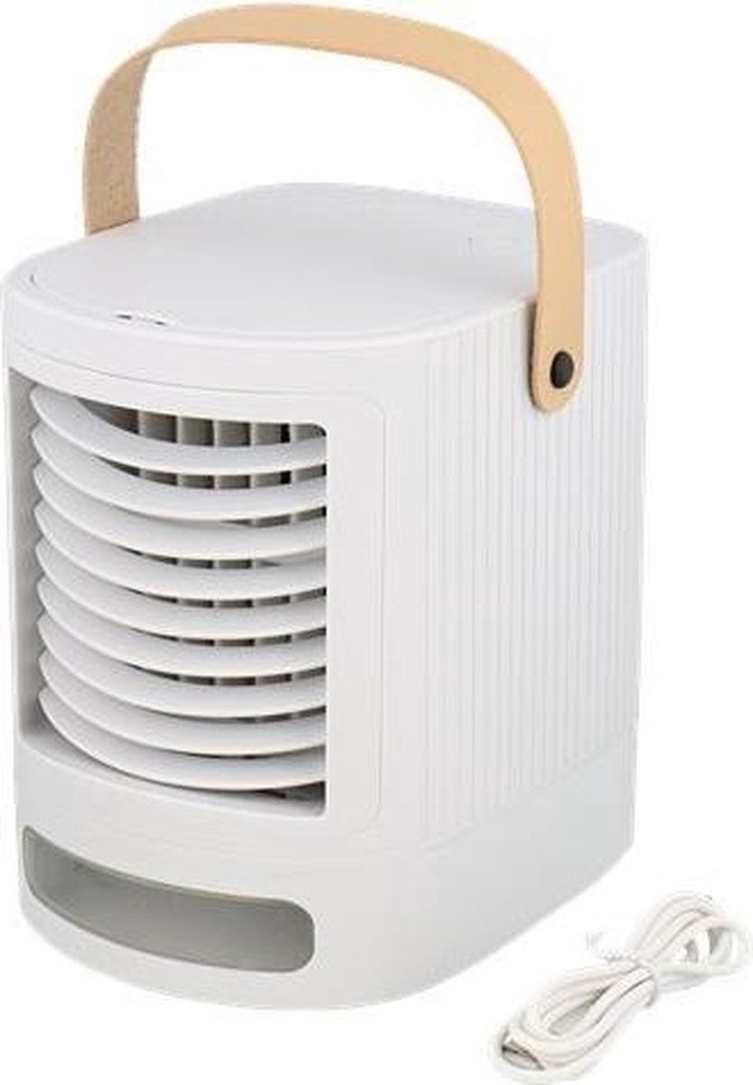 luchtkoeler air cooler Luchtreiniger Met ingebouwd kleurveranderend ledlicht| Ventilator | Luchtbevochtiger | Voor maximale koelheid.