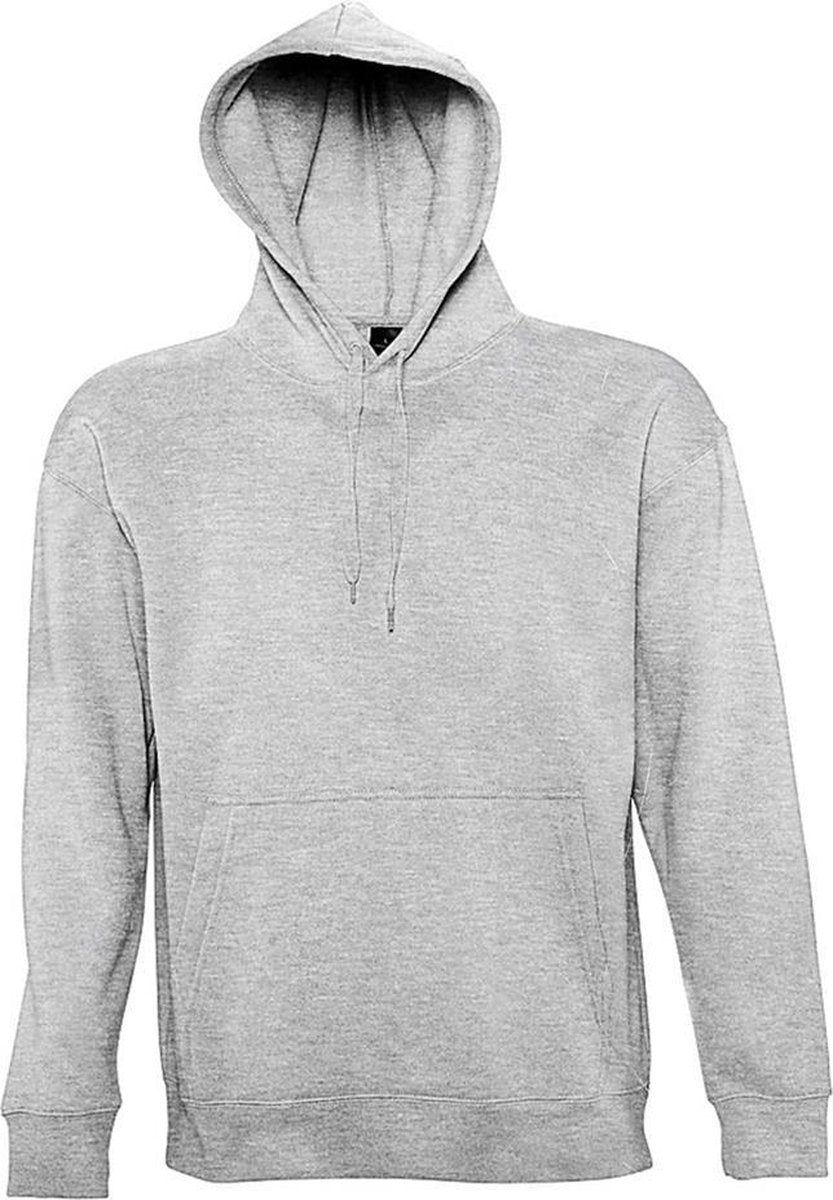 SOLS Slam Unisex Hooded Sweatshirt / Hoodie (Grijze Mergel)