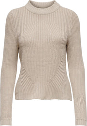 Onlleela Life L/s Pullover Cc Knt 15219637 Pumice Stone
