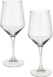 12x Stuks wijnglazen transparant 560 ml - Wijnglas voor rode en witte wijn op voet