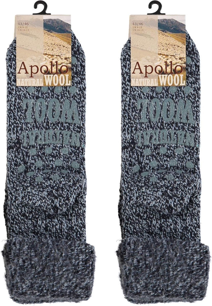 Apollo 2P Huissokken Navy - Maat 39-42