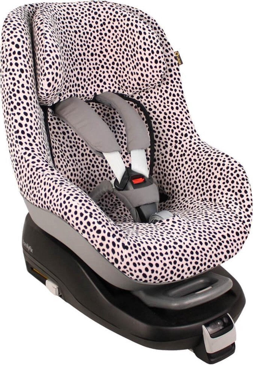 Ukje Maxi Cosi Pearl hoes (ook voor 2 Way) - Perfecte pasvorm - Roze stip