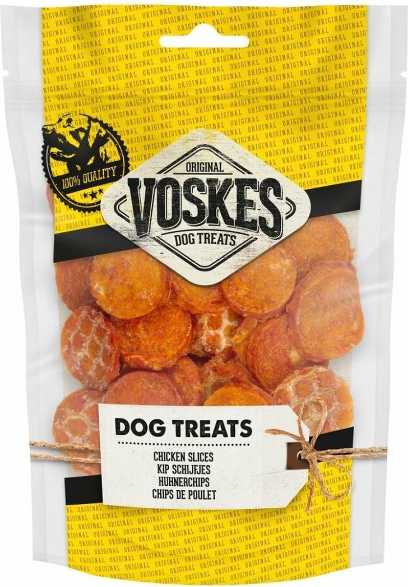 10x Voskes Kip Schijfjes 100 gr