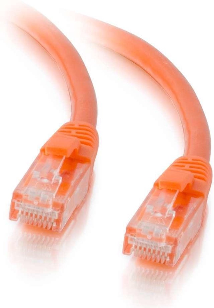 C2G 3 m Cat5e Booted Unshielded (UTP) netwerkpatchkabel - oranje