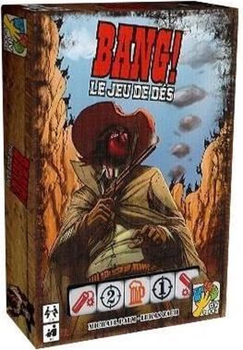 ASMODEE - Bang! Het dobbelspel - Bordspel - Vanaf 8 jaar oud
