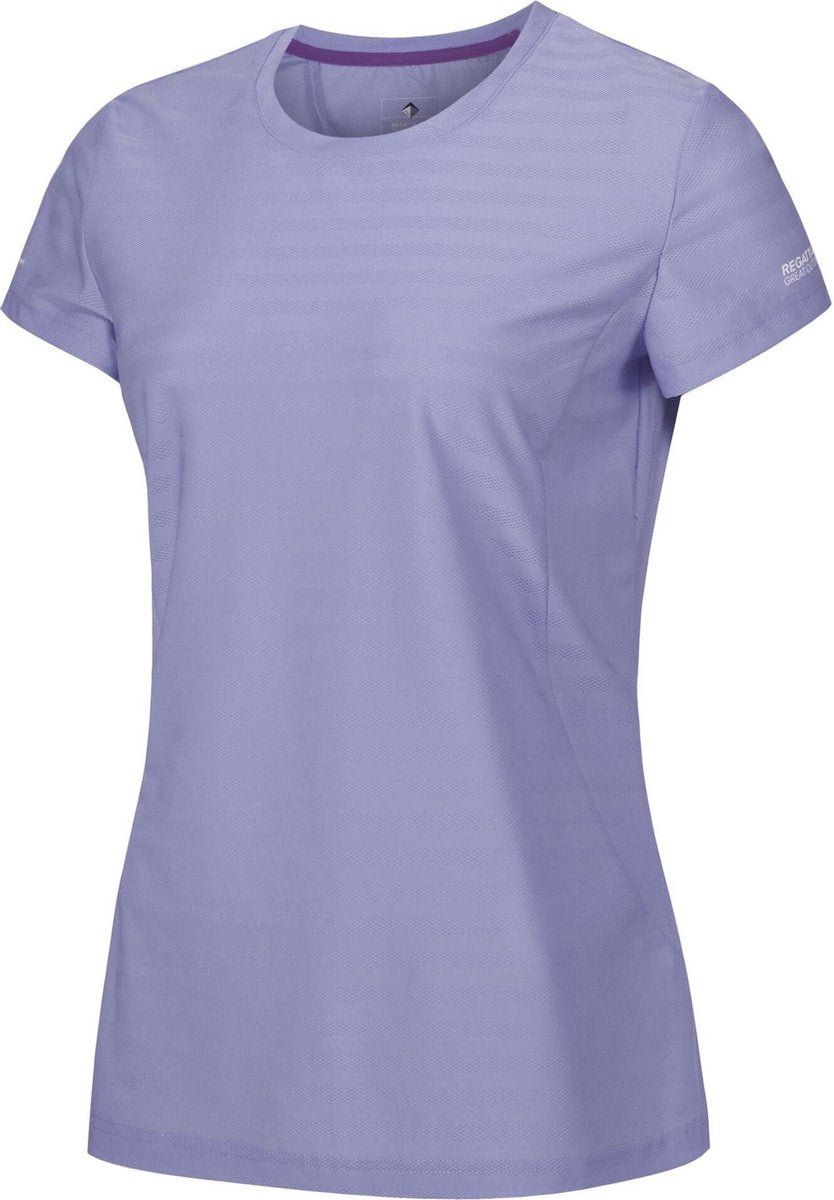 Regatta T-shirt Breakbar Vi Active Dames Polyester Lila Maat 40