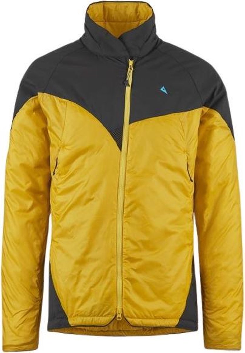 Klättermusen Outdoorjas Alv Heren Polyester Geel Maat Xl