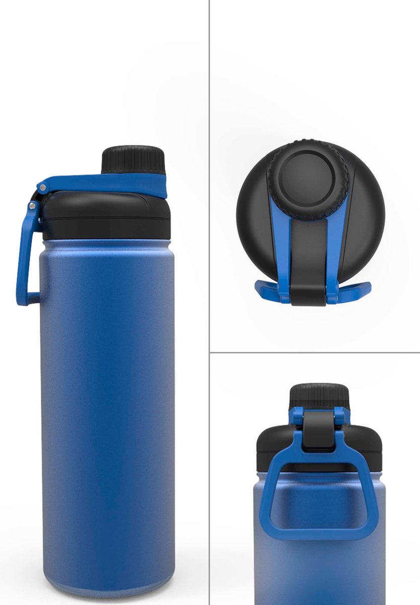 Zak Designs Camper Thermosfles - 570ml - Blauw
