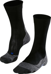 FALKE TK2 Cool Heren Wandelsokken - Zwart - Maat 42-43