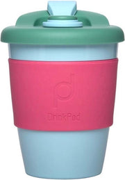 Set van 2 - Herbruikbare Koffiebeker - 340ml - Laguna Rosa - Kunststof - Pioneer