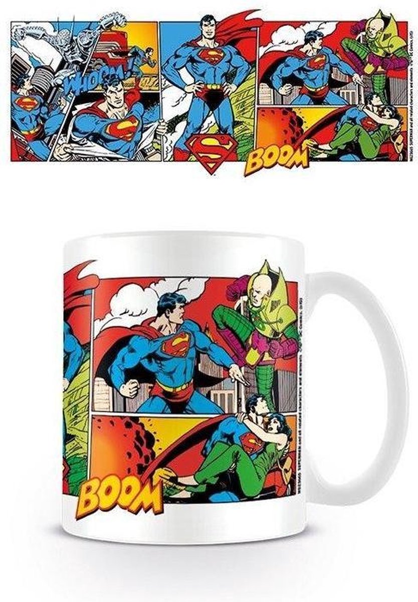 DC ORIGINALS - Beker - 300 ml - Superman Comic