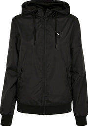 LXURY Regenjas Dames - Zwart - Maat XXL - Windjas - Hardloopjas