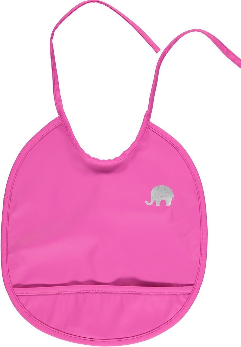 CeLaVi - Slabbetje rond - Roze - maat Onesize