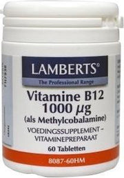 Vitamine B12 Methylcobalamine 1000 Mcg - 60Tb