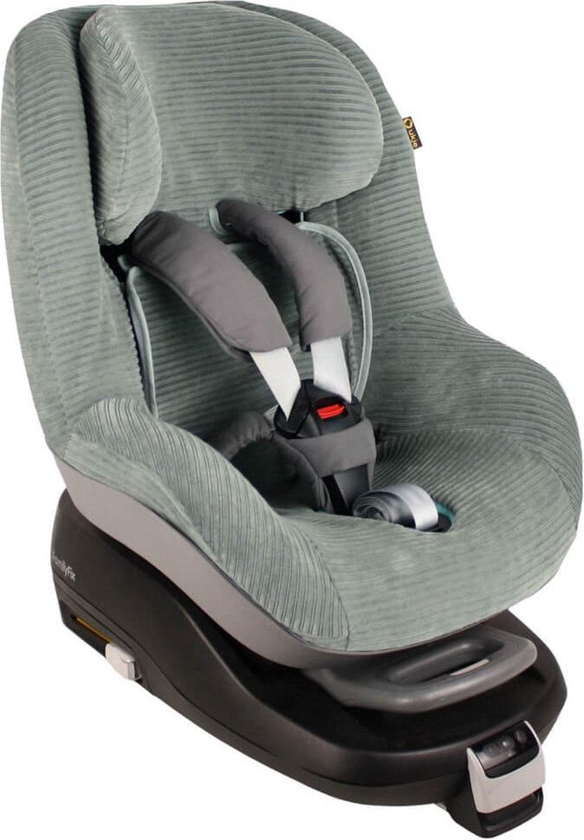 Ukje Maxi Cosi Pearl hoes (ook voor 2 Way) - Perfecte pasvorm - Jade ribstof