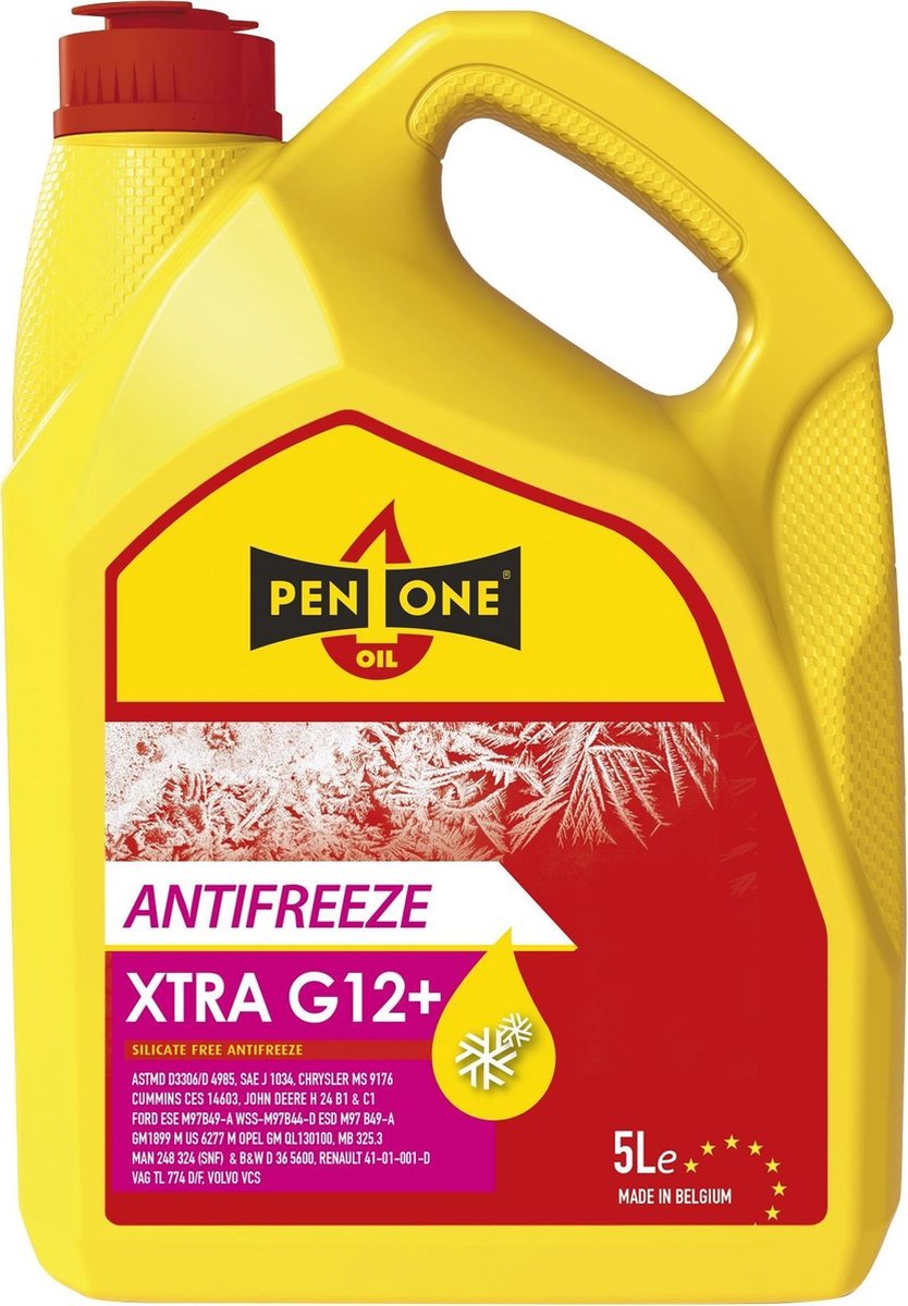 Pen1one Antivries Xtra G12+ koelvloeistof 5 Liter