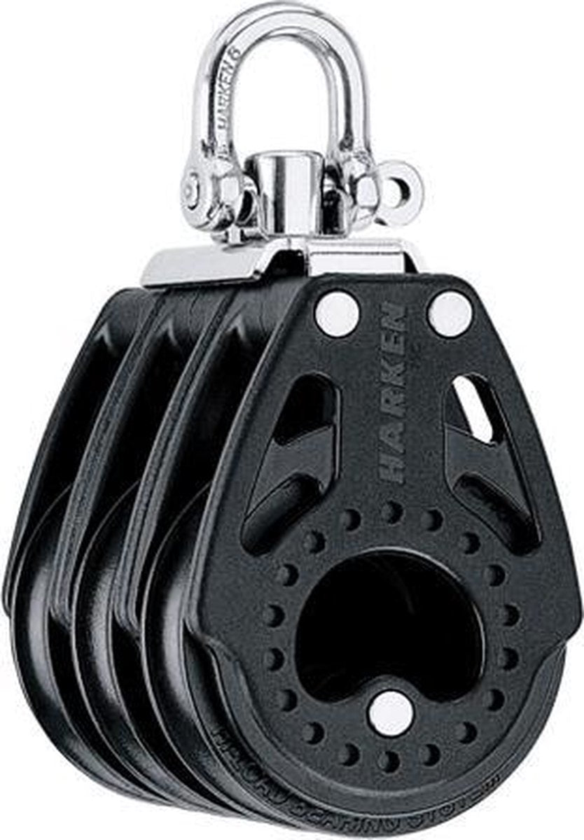 Harken Carbo 3-schijfs 75 mm