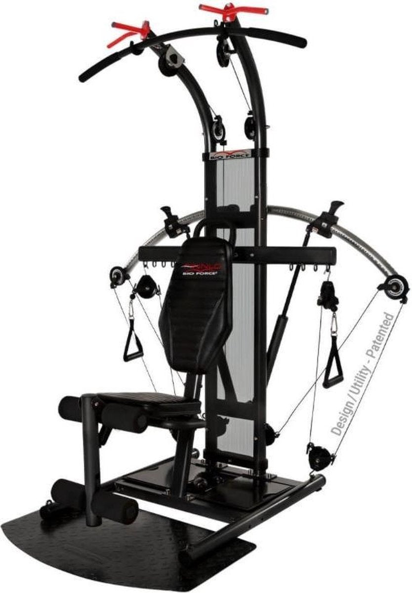 Finnlo Bio Force Krachtstation - Extreme Core - TNT weerstandstechnologie - met pull-up handgrepen