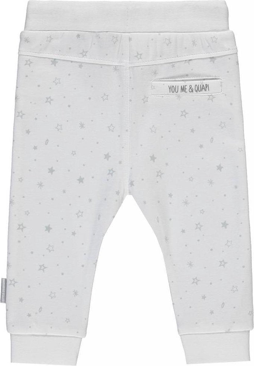 Quapi Newborn Unisex Broekje Zaza - Wit - Maat 50