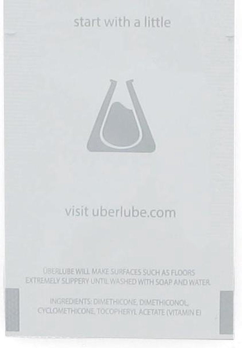 Uberlube - Siliconen Glijmiddel Foil Pack 2 ml