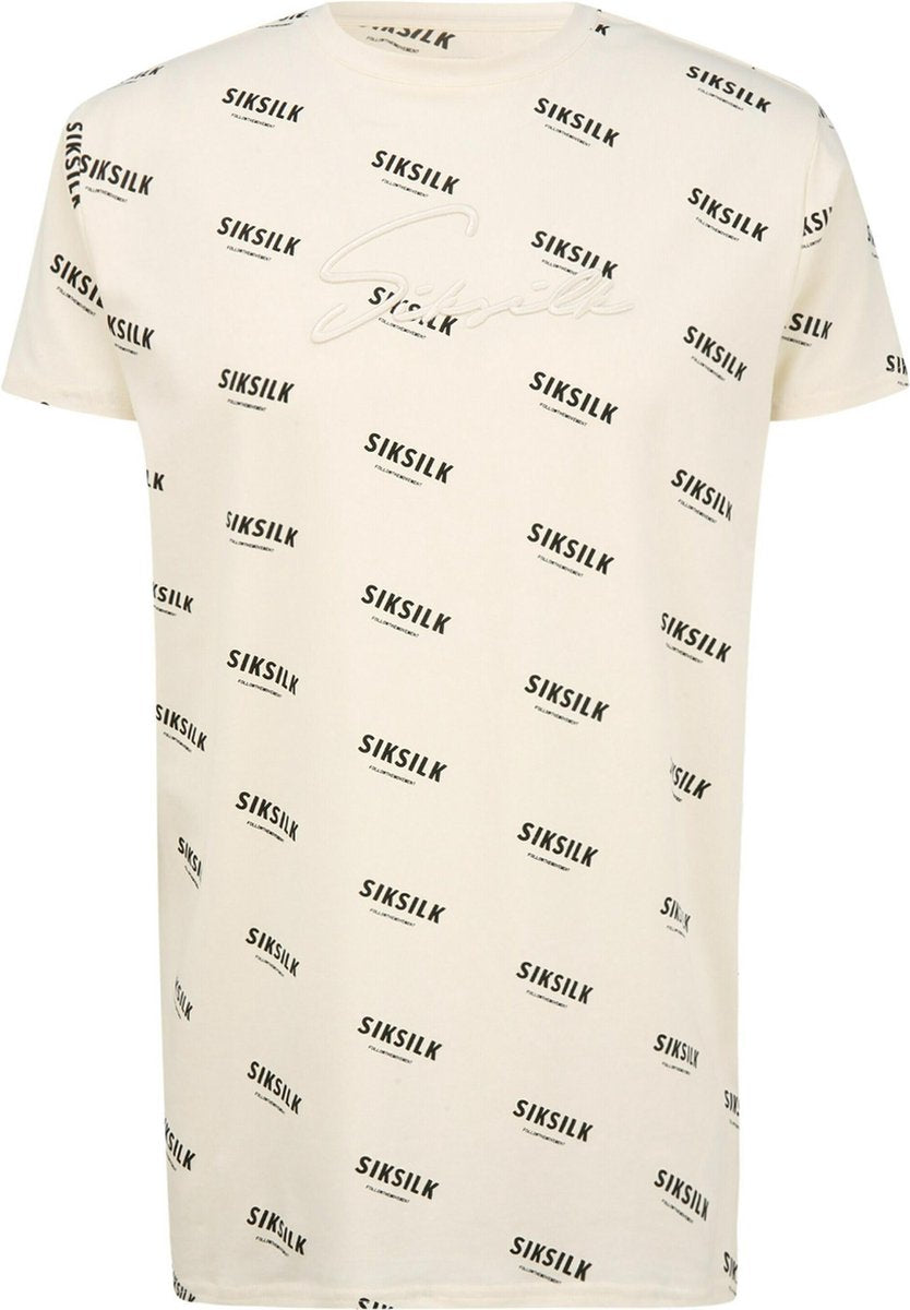 Siksilk shirt Zwart-M