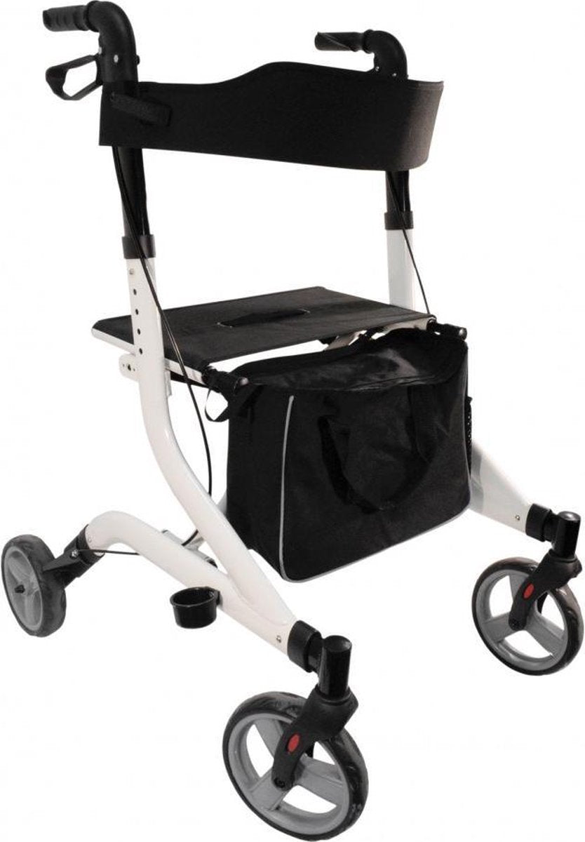 Aidapt rollator lichtgewicht - wit