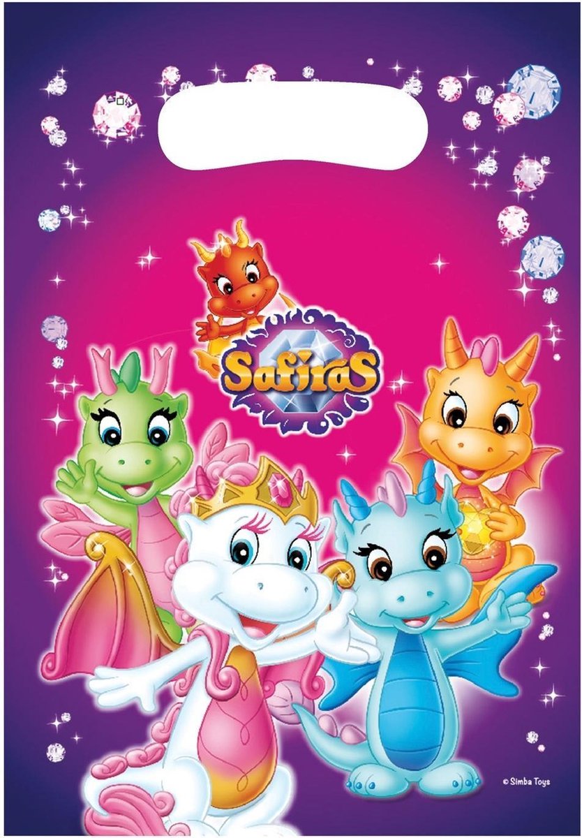 Simba Uitdeelzakjes Safiras 23 Cm 8 Stuks