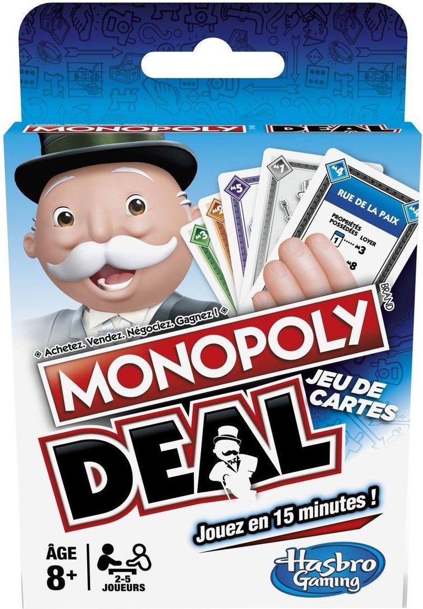 Monopoly Deal Editie Belgie - Kaartspel