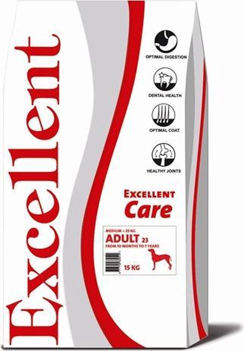Excellent care medium 23 - 15 kg - 1 stuks