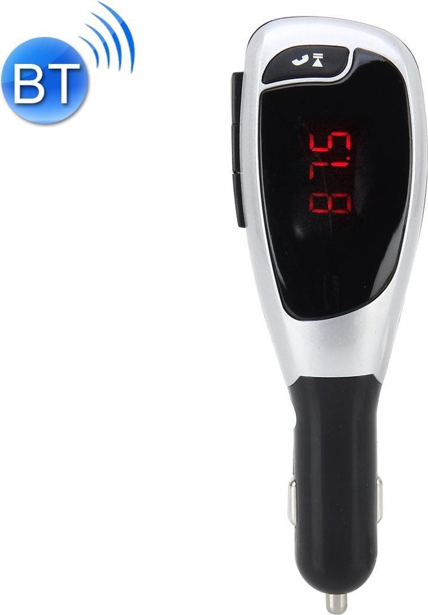 M5 Draadloze Carkit Bluetooth Auto MP3 Speler Autolader Ingebouwde Microfoon Ondersteuning Handsfree Bel & USB Snel Opladen