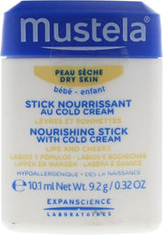 Mustela Bébé Hydra-Stick Nourishing Stick With Cold Cream For Lips And Cheeks 9.2g