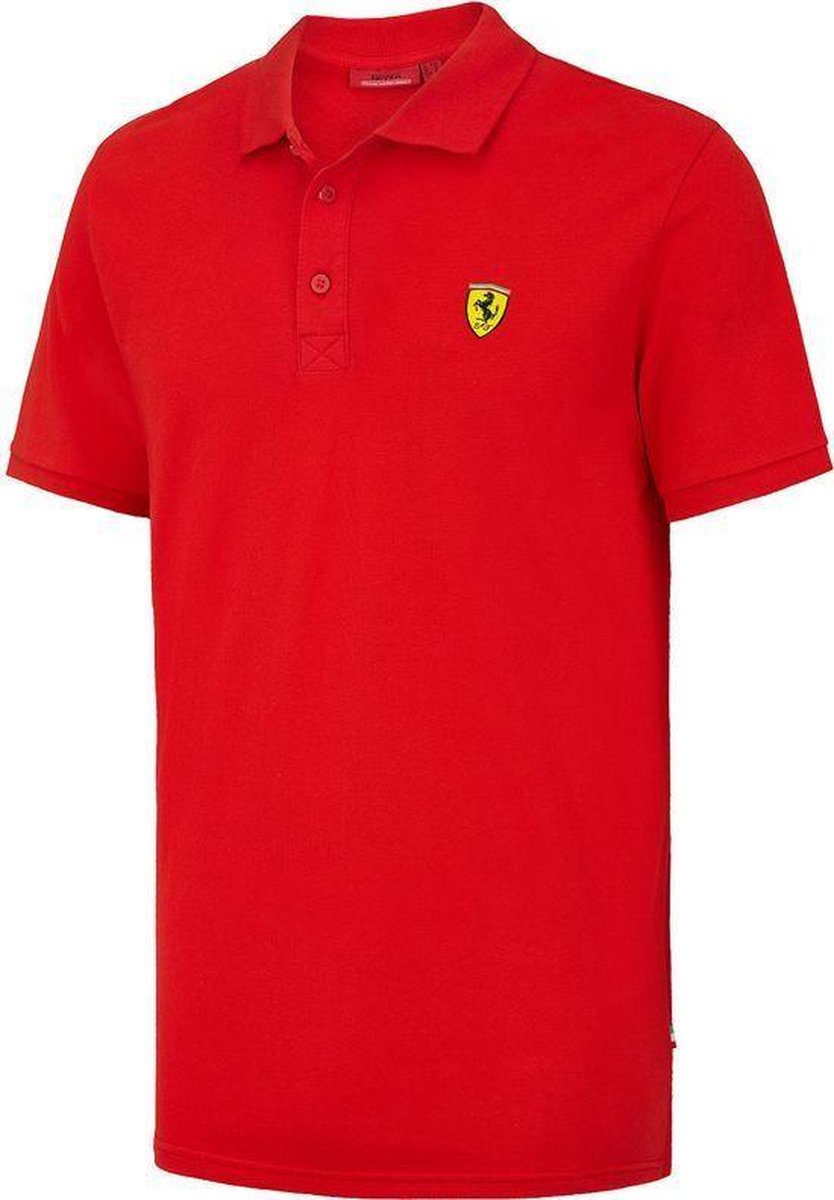 Ferrari polo shirt lady's  - Maat XL - Kleur rood