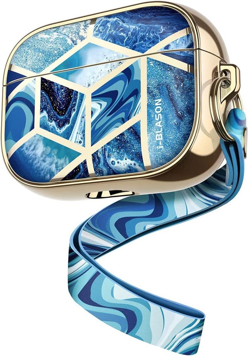 Supcase Cosmo hoesje voor Apple AirPods Pro - Blauw