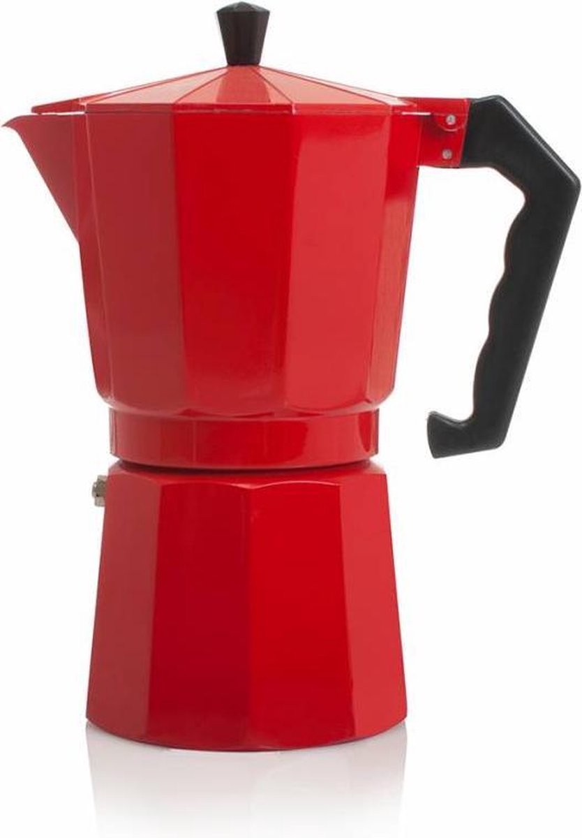 Bama Espresso Maker 9 Kops Rood
