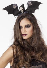 Diadeem met skelet met vleugels