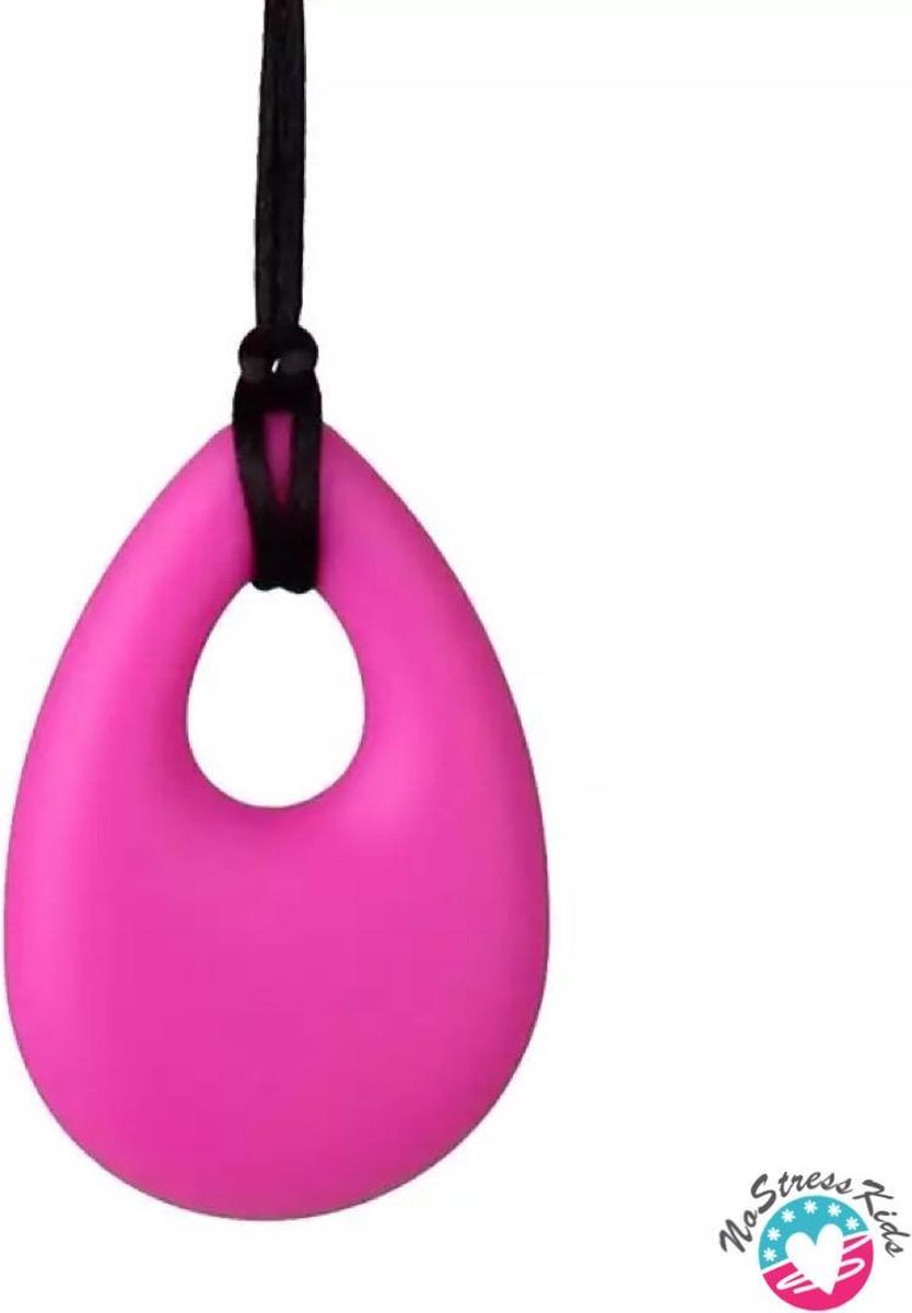 Bijtketting-Kauwketting-Druppel-Roze-ADHD-Autisme