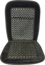 Carpoint Kralenkussen Deluxe Zwart